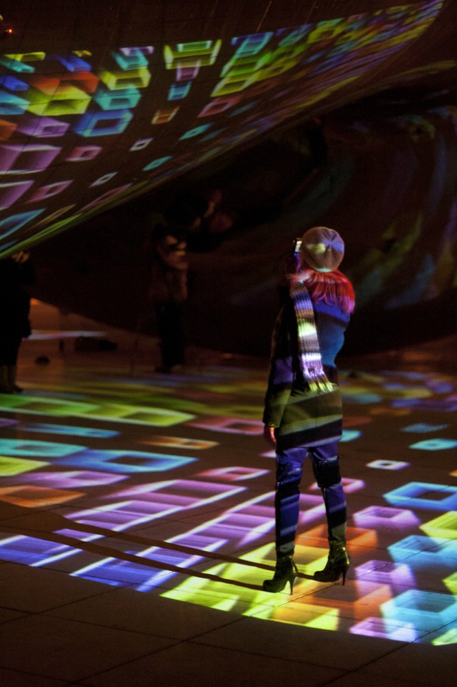 Luftwerk’s Luminous Field lights up Millennium Park
