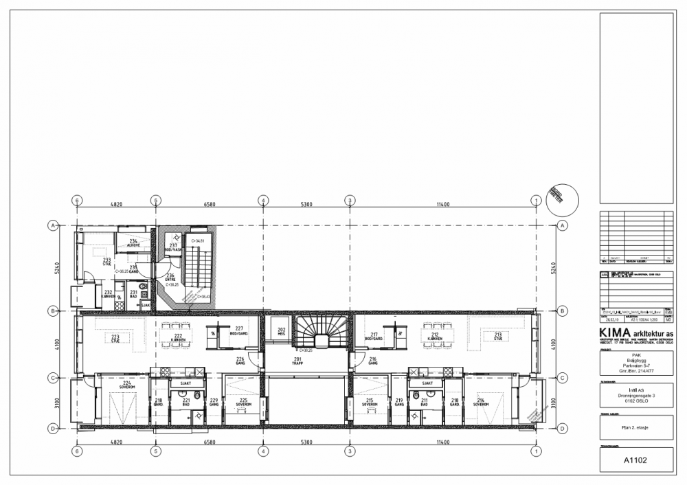 Parkveien 5b-c / KIMA