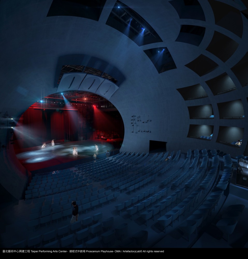 OMA’s Taipei Performing Arts Center breaks ground