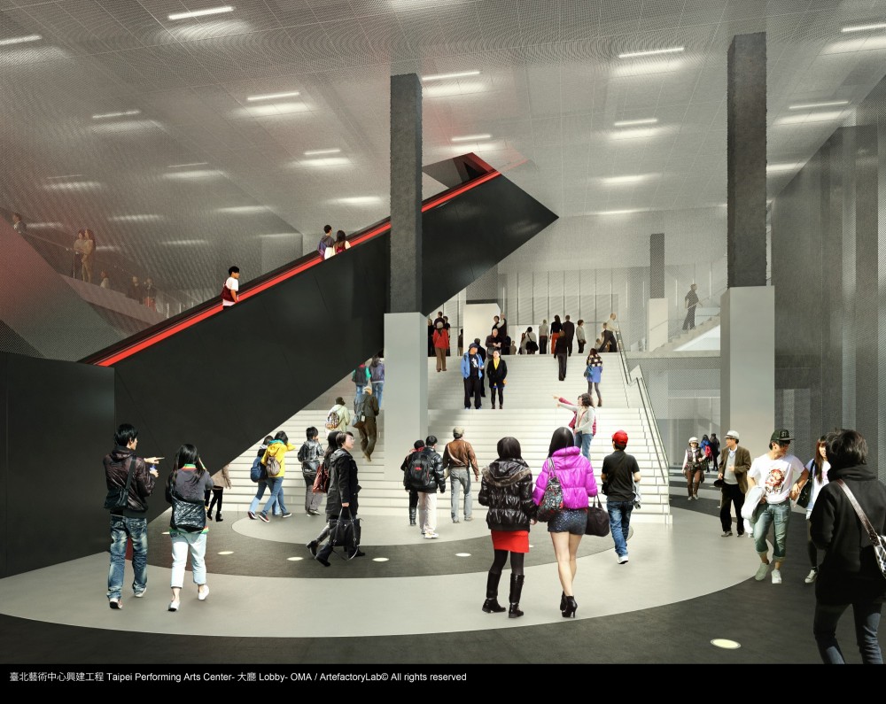 OMA’s Taipei Performing Arts Center breaks ground