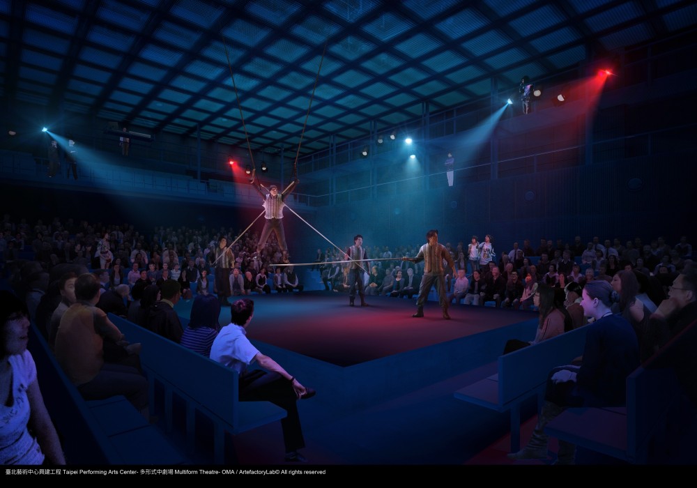 OMA’s Taipei Performing Arts Center breaks ground