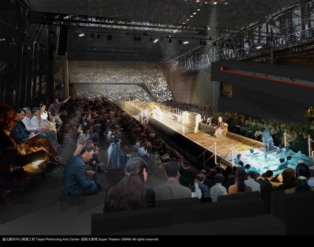 OMA’s Taipei Performing Arts Center breaks ground
