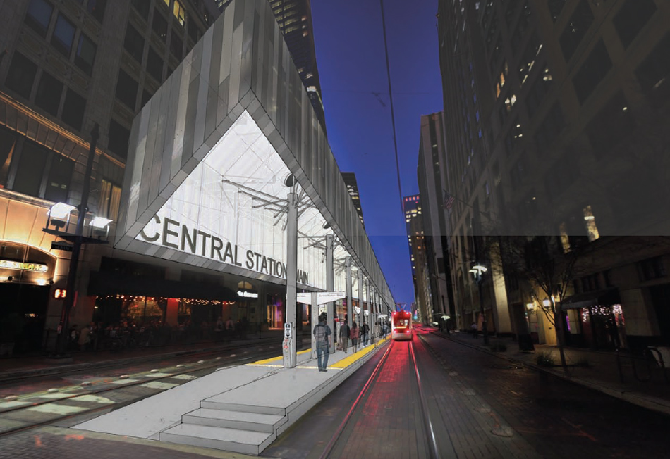 Downtown Houston Central Station Design Competition Shortlist