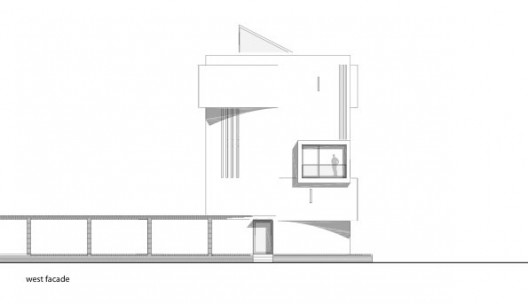 west elevation
