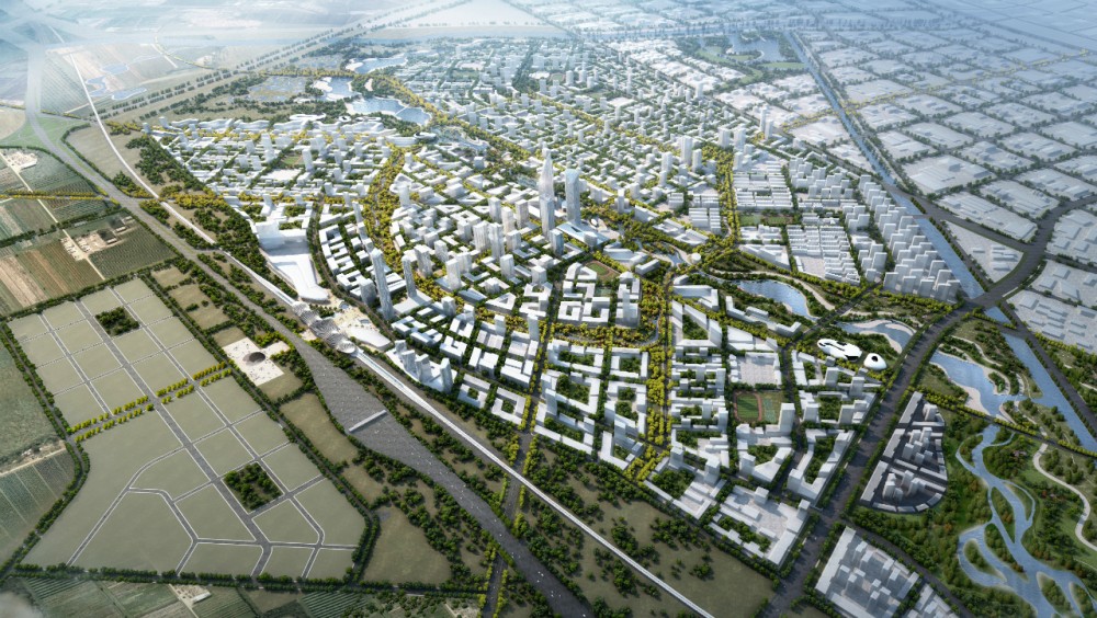 SOM Wins Master Plan Competition for Beijing Bohai Innovation City