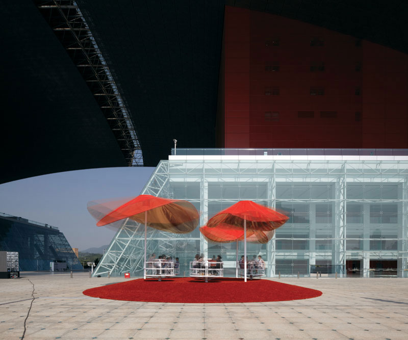 Ultralight Centrifugal Pavilion / Clavel Arquitectos