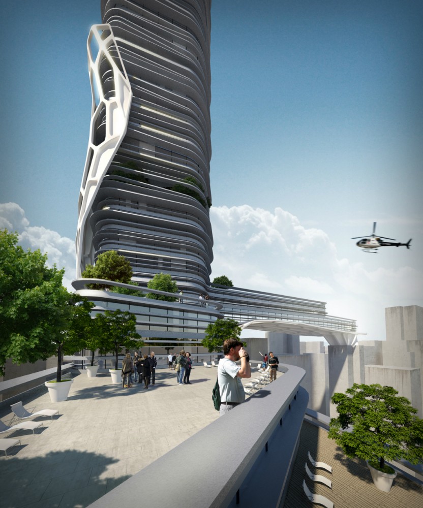 Elevated Night Club Hotel in Hong Kong / Urbanplunger