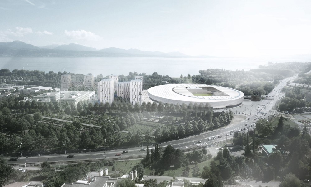Sports Complex and Urban Re-design / gmp Architekten