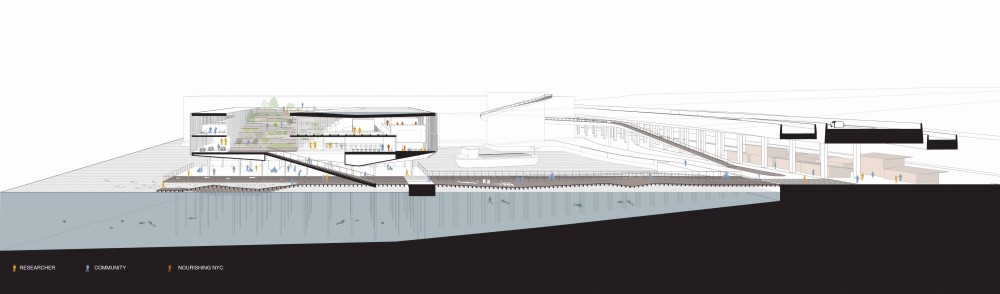 Emerging New York Architects Competition Proposal: ‘The Hudson Exchange’ / SWARM
