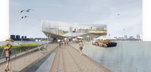 Emerging New York Architects Competition Proposal: 'The Hudson Exchange' (1)