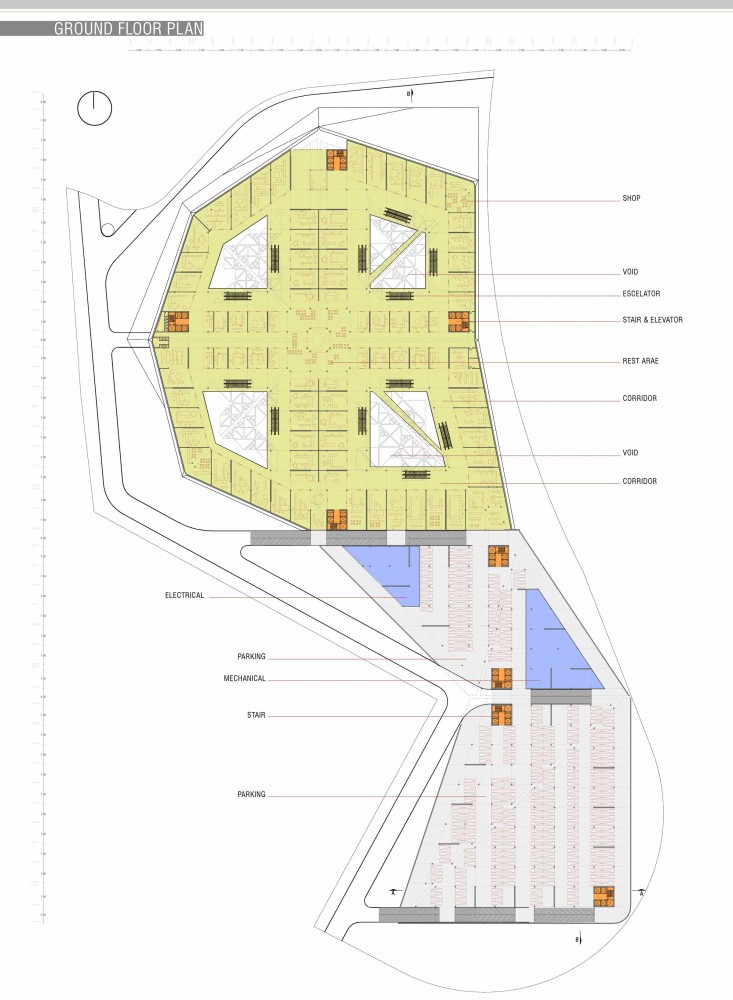 Milad Complex Proposal / ContemporARchitectURban Designers Group