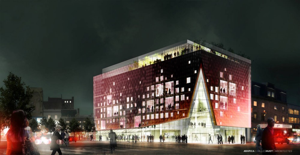 Quartier Des Spectacles / Ædifica