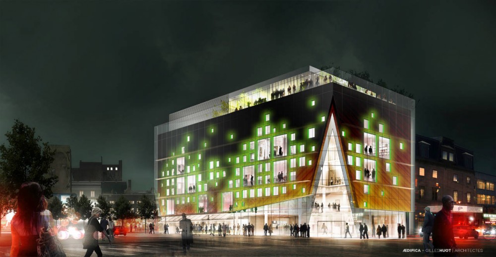 Quartier Des Spectacles / Ædifica