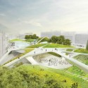 Aberdeen City Garden_DS+R 1 Aberdeen City Garden_DS+R 1 View from Rosemount Viaduct - Rendering provided by the Diller Scofidio + Renfro submission boards