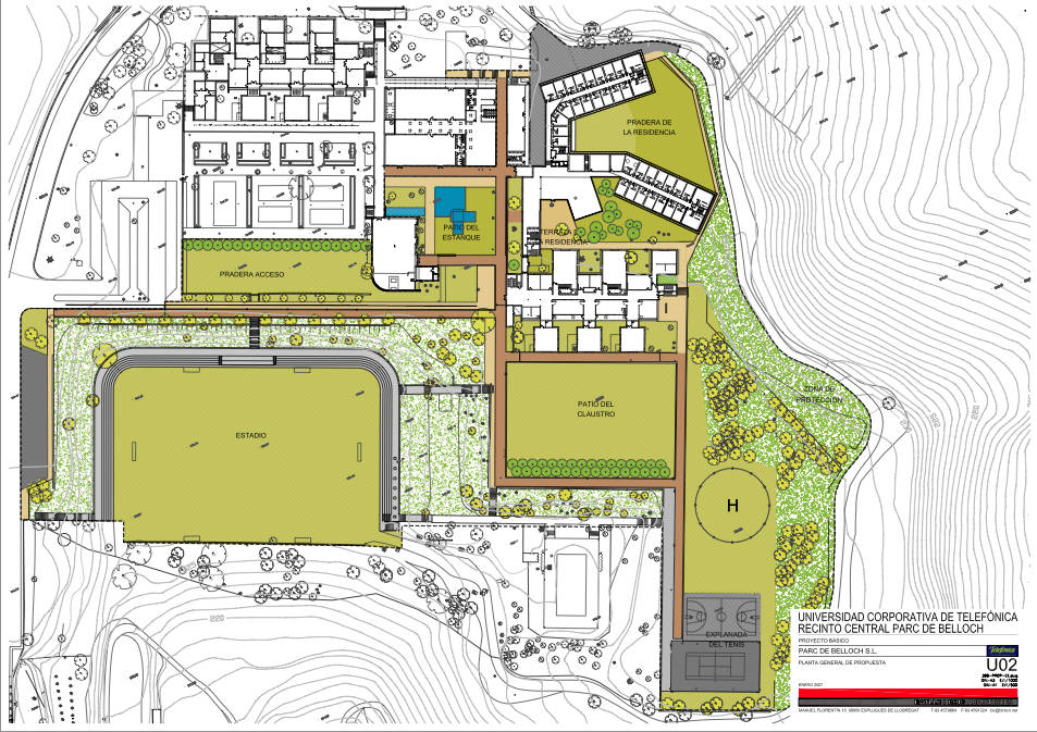 Telefonica Corporate University In Parc de Bell-llo /​ Batlle & Roig Architects