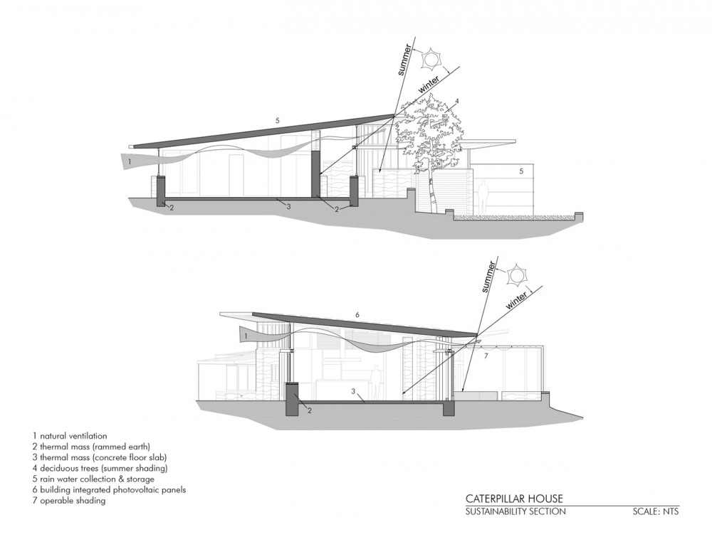 Caterpillar House / Feldman Architecture