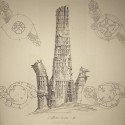 A City / Lebbeus Woods