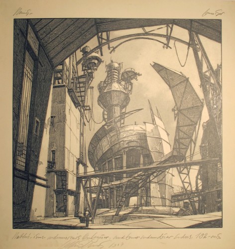 Centricity - Quad - Centrum with Accelerator & Reflectors / Lebbeus Woods