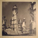 Centricity - Quad GA Square with Geodynamic Towers / Lebbeus Woods