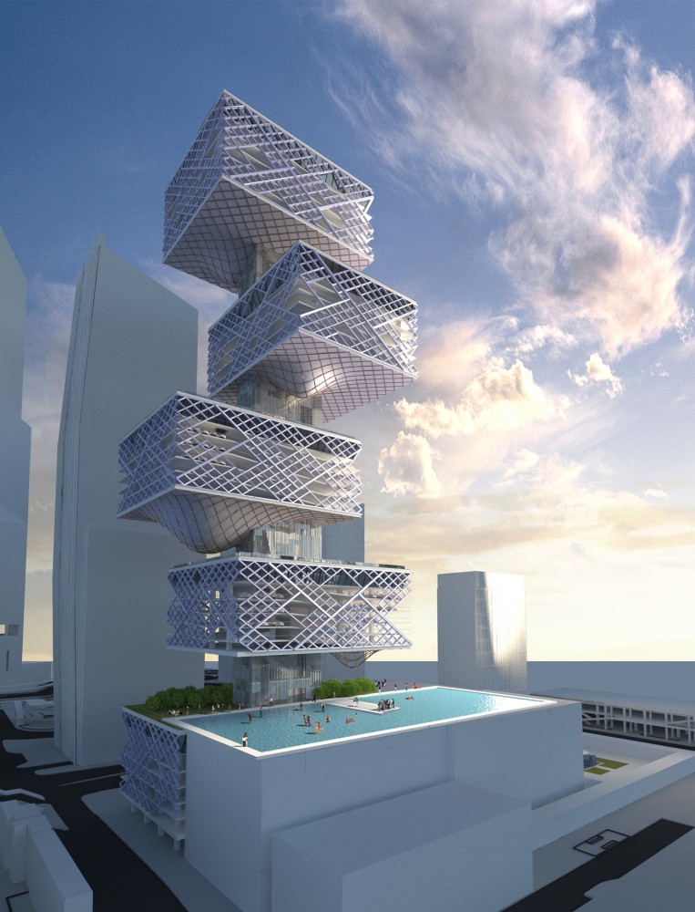Hong Kong Alternative Car Park Tower / Chris Y. H. Chan + Stephanie M. L. Tan