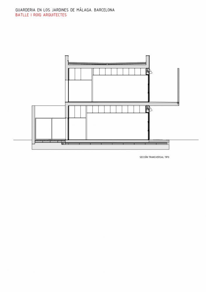 Nursery in the Jardines De Malaga / Batlle i Roig Architectes