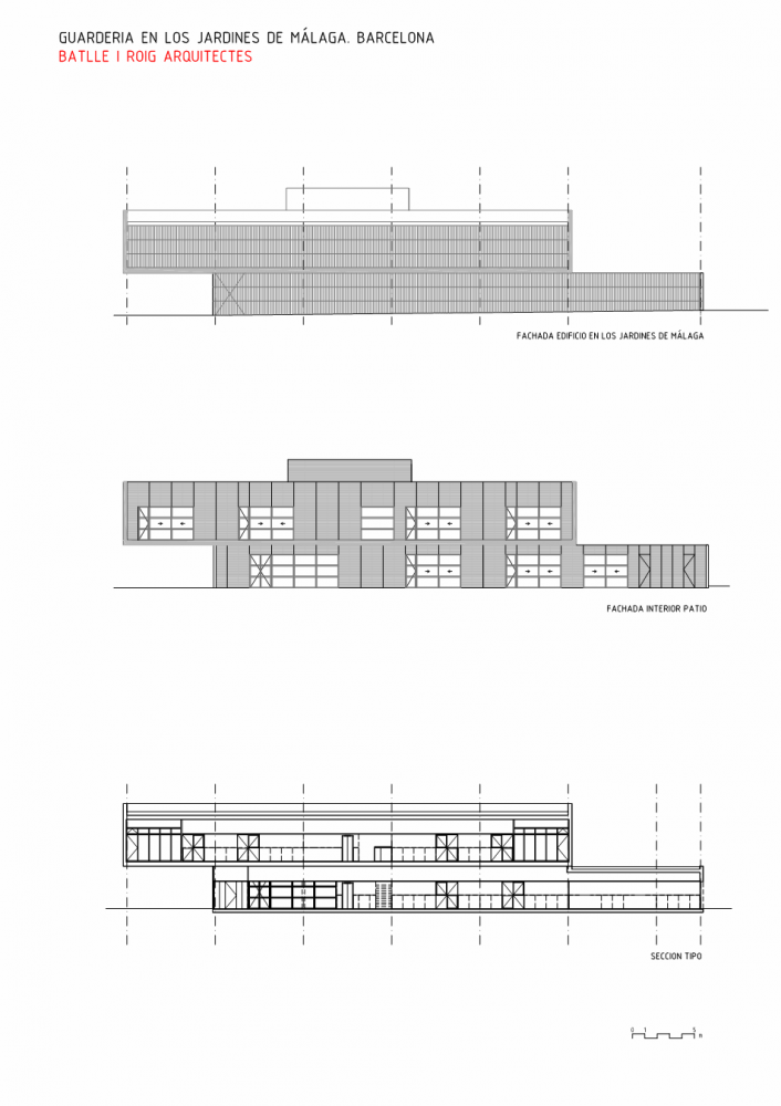 Nursery in the Jardines De Malaga / Batlle i Roig Architectes