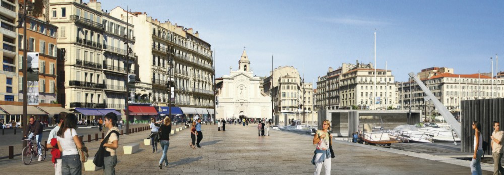 Masterplan for Marseille’s Vieux Port / Foster + Partners