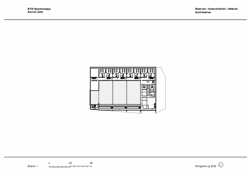 Sport Center ETH Honggerberg / Dietrich | Untertrifaller Architekten
