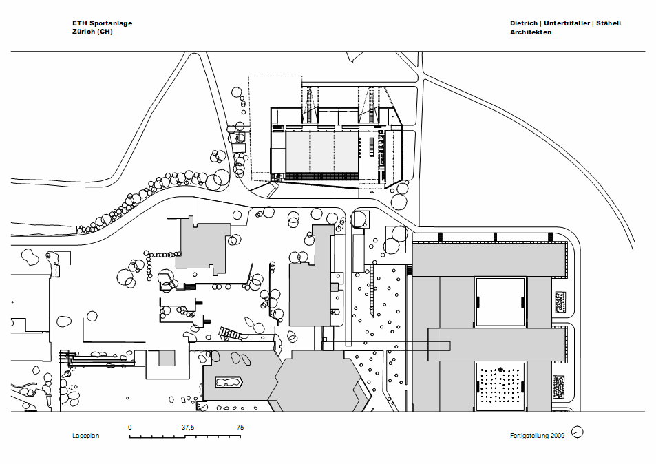 Sport Center ETH Honggerberg / Dietrich | Untertrifaller Architekten