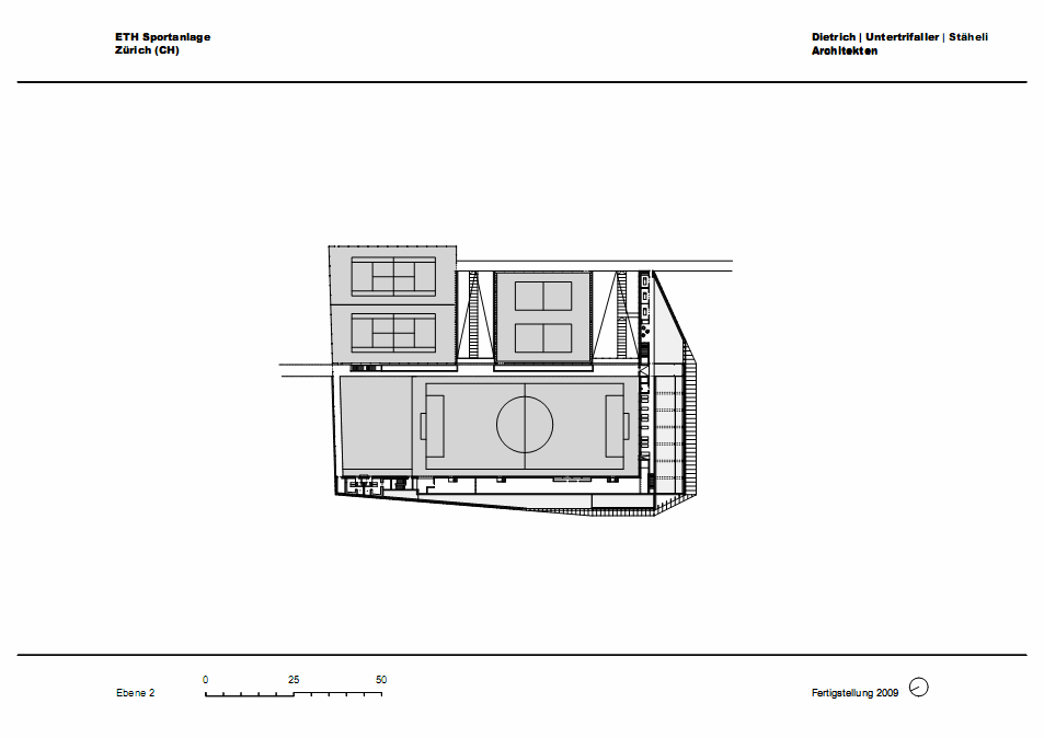 Sport Center ETH Honggerberg / Dietrich | Untertrifaller Architekten