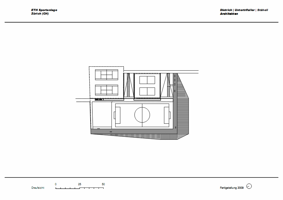 Sport Center ETH Honggerberg / Dietrich | Untertrifaller Architekten