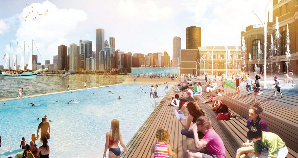 James Corner Field Operations Team Wins Navy Pier Competition