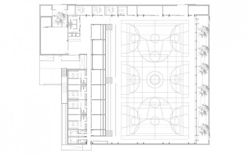 Arteixo Sport Center / Jose Ramon Garitaonaindia de Vera