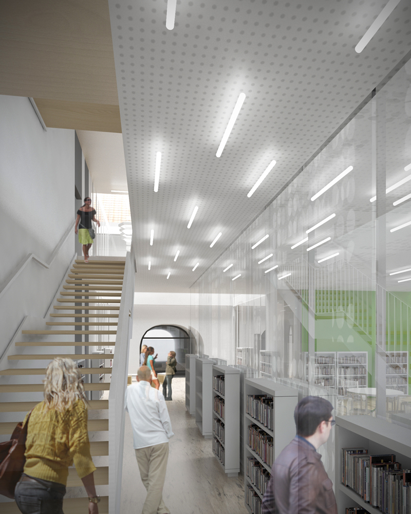 City Library Extension Proposal / Studio Metar