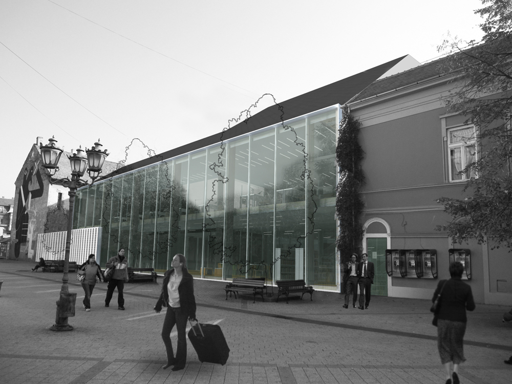 City Library Extension Proposal / Studio Metar