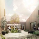 Cancer Counseling Center Proposal (6) inner courtyard