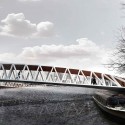 Amsterdam Iconic Pedestrian Bridge Competition Winners (2) 1st prize - Courtesy of Nicolas Montesano, Victor Vila, Boris Hoppek