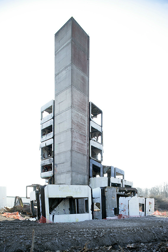 Claude Prouvé’s recently demolished Experimental Building of SIRH