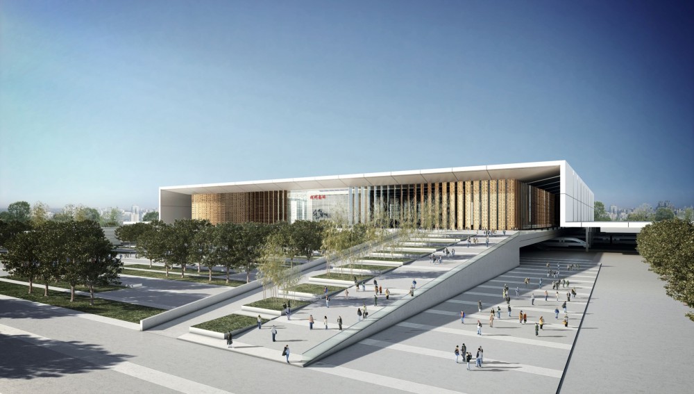 Hangzhou South Railway Station / gmp Architekten