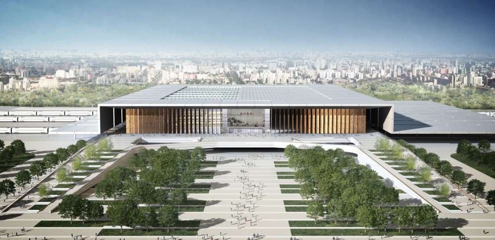 Hangzhou South Railway Station / gmp Architekten