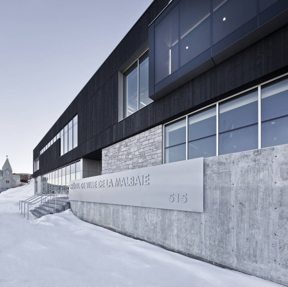 Conan Library and City Hall of Ville de La Malbaie / acdf* + Bisson + Desganés Architectes in Consortium