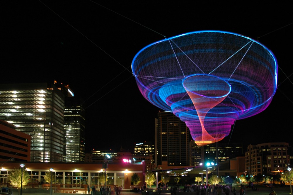 Janet Echelman Reshaping Urban Airspace World-Wide