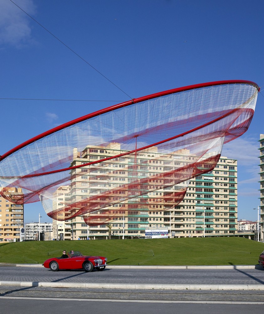 Janet Echelman Reshaping Urban Airspace World-Wide
