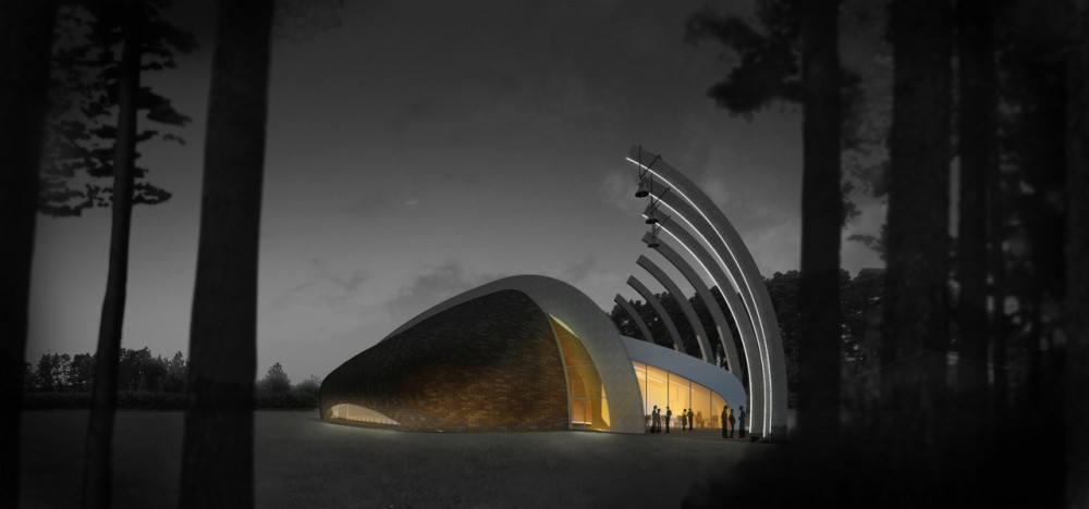 New Church of Våler Proposal / Francesco Fiotti