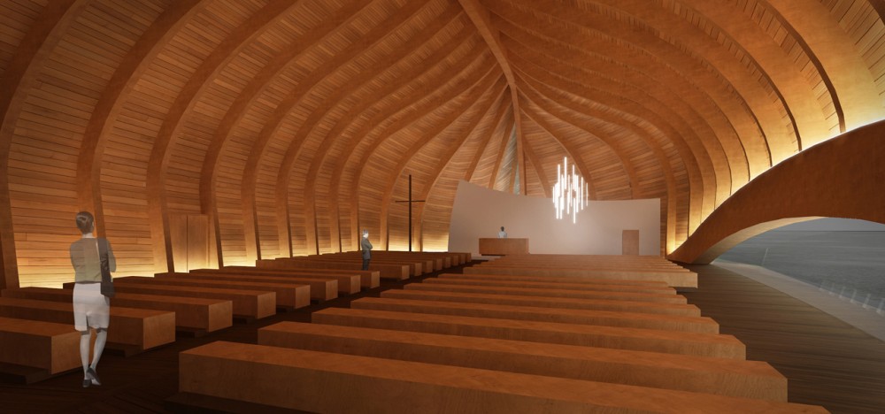 New Church of Våler Proposal / Francesco Fiotti