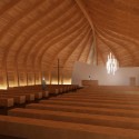 New Church of Våler Proposa (2) New Church of Våler Proposa (2) church room, from baptism room / © Sergio Capasso