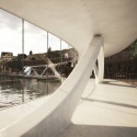 Amsterdam Iconic Pedestrian Bridge Proposal (3) Amsterdam Iconic Pedestrian Bridge Proposal (3) footbridge interior / © Theodoros Giannopoulos