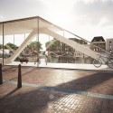 Amsterdam Iconic Pedestrian Bridge Proposal (4) Amsterdam Iconic Pedestrian Bridge Proposal (4) bike repair station / © Theodoros Giannopoulos
