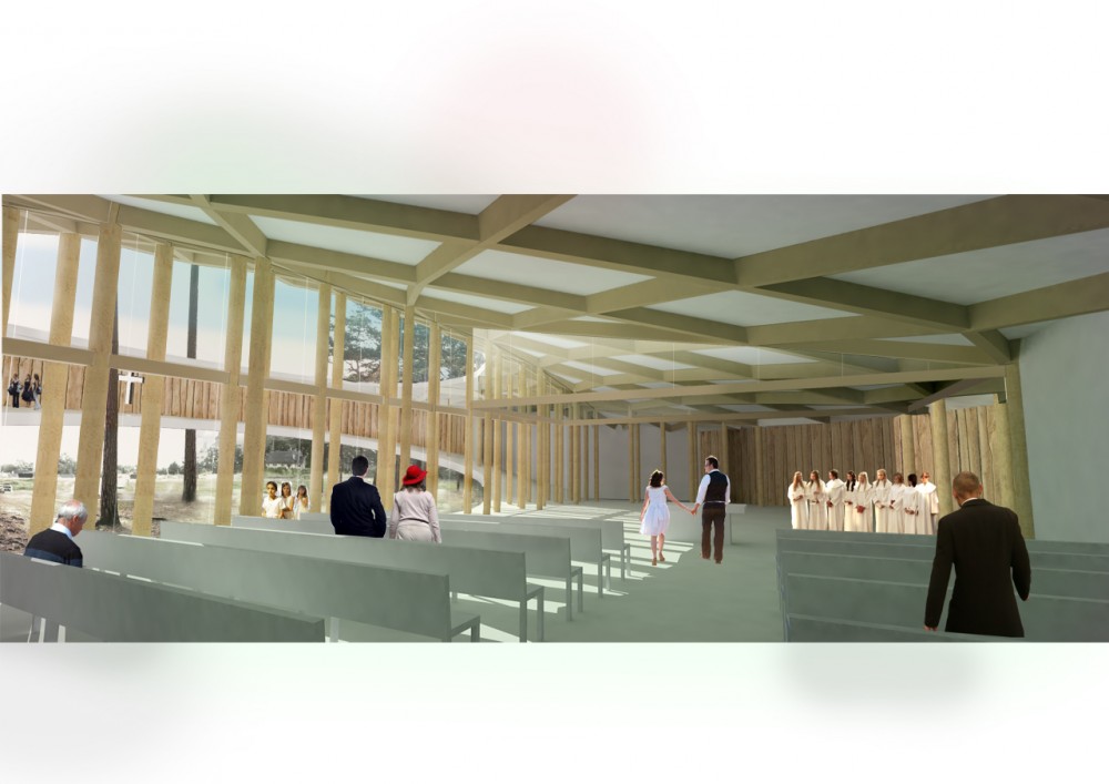 New Valer Church Proposal / Krill Architecture