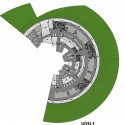 University of Indonesia Central Library (11) level 4 plan